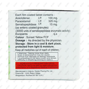ACETON PLUS Tablet 10's