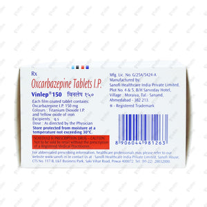 Vinlep 150mg Tablet 10's