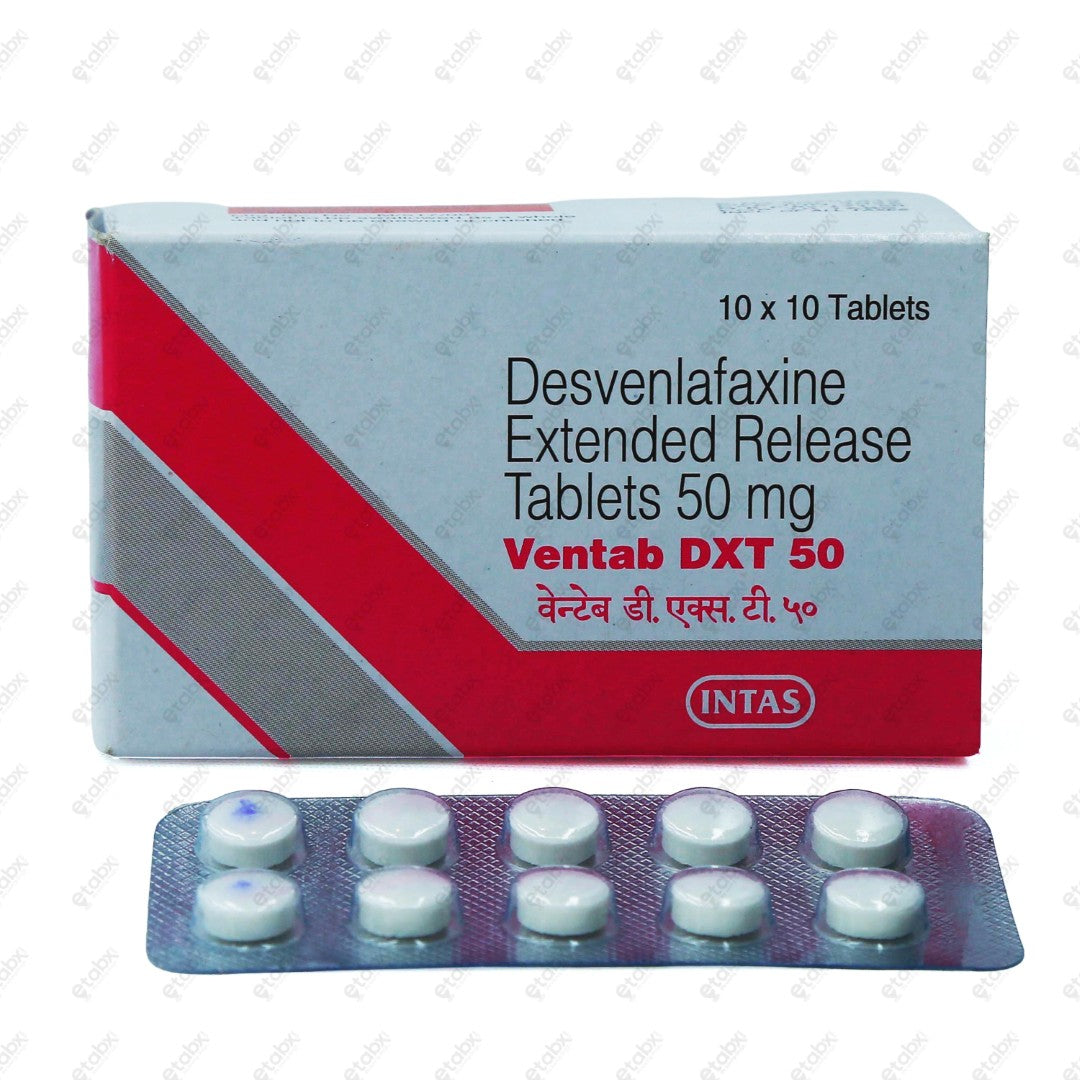Ventab DXT 50mg Tablets 10's