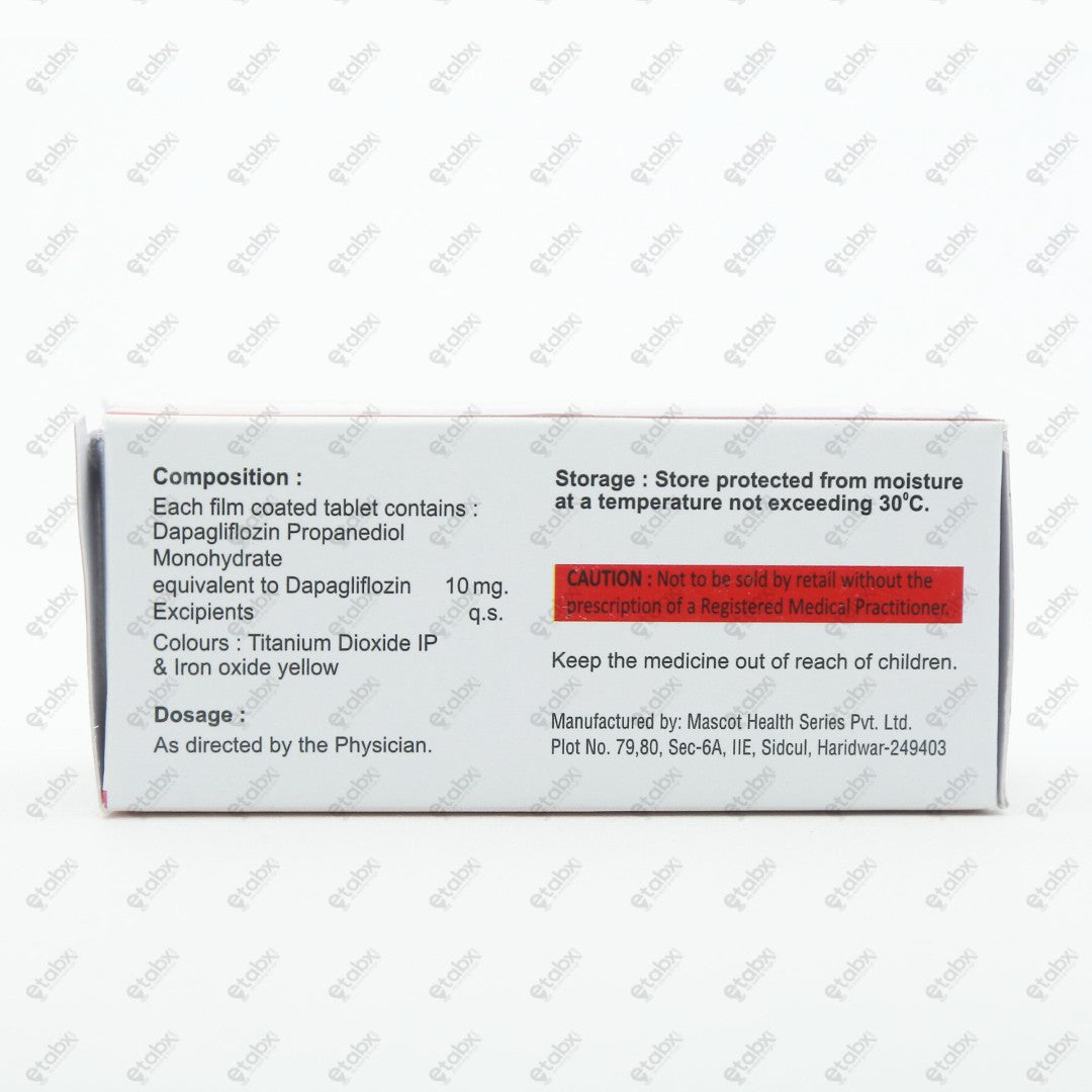 Dapa Cad 10mg Tablet 10s