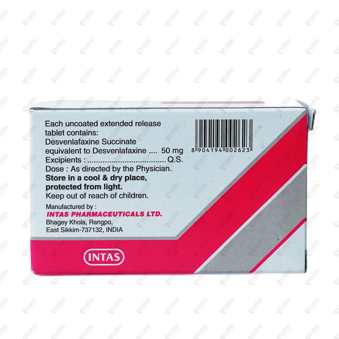 Ventab DXT 50mg Tablets 10's