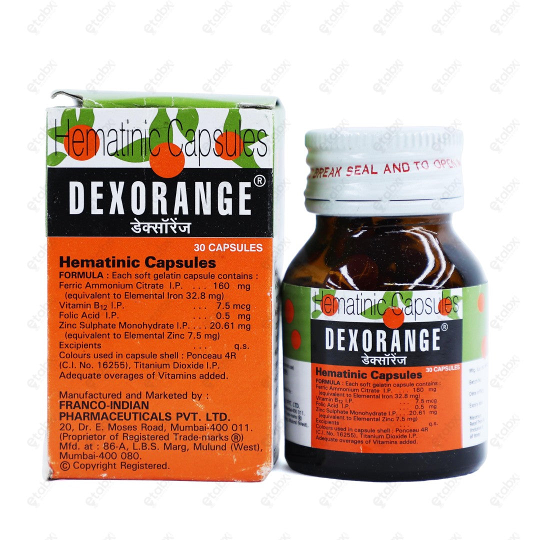 Dexorange Capsule 30's