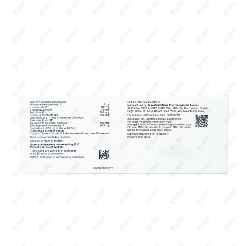 COBADEX CZS Tablets 15'S
