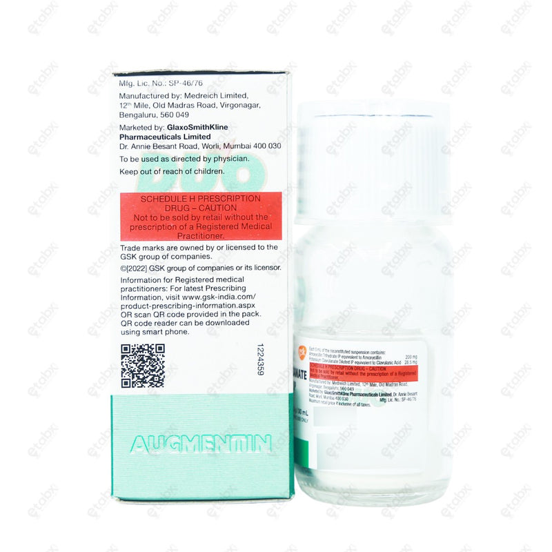 AUGMENTIN D/S Duo Suspension 30ml