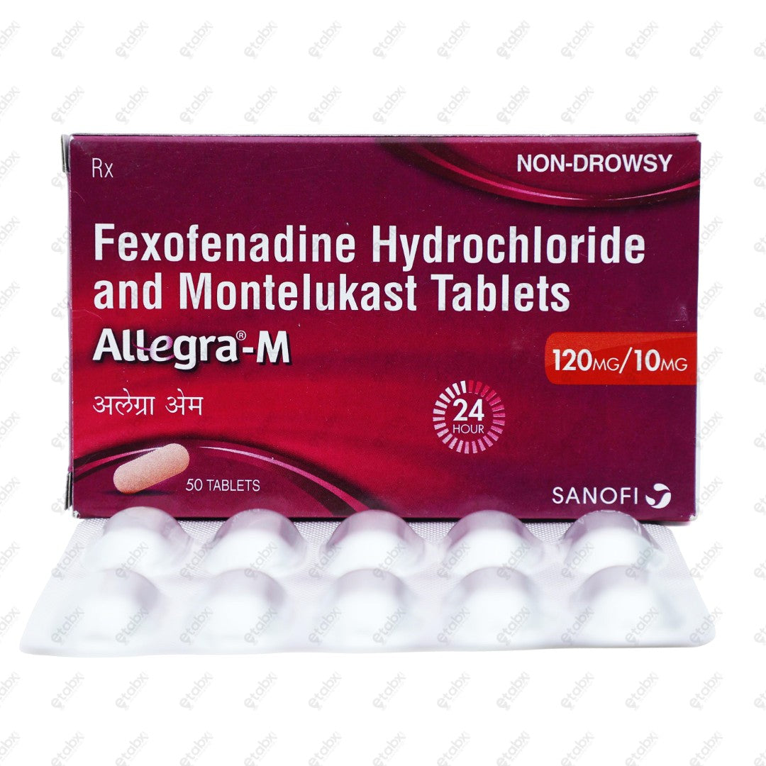 Allegra M Tablet 10's