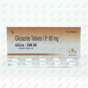 Glicla DM 80 Tablet 10's