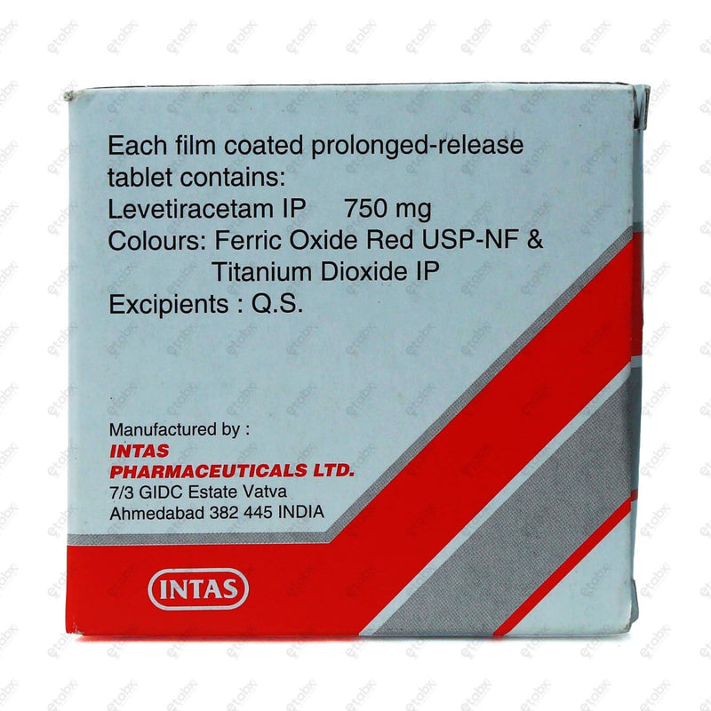Levera XR 750mg Tablet 10's