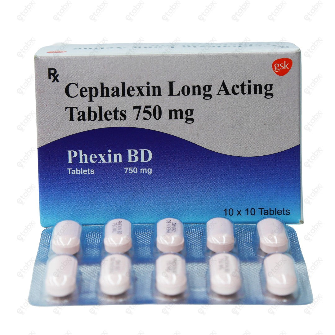 PHEXIN BD 750mg Tablet 10's