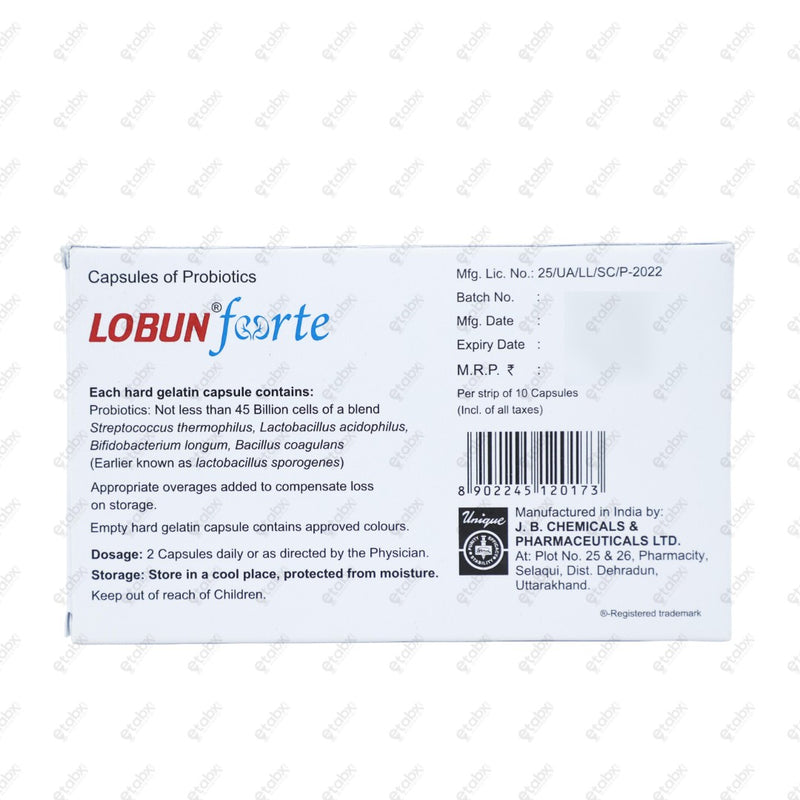 Lobun Forte Capsule 10's