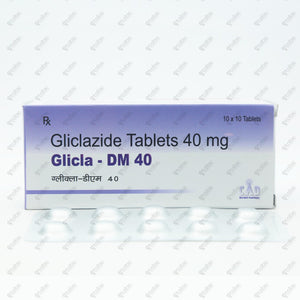 Glicla DM 40 Tablet 10's
