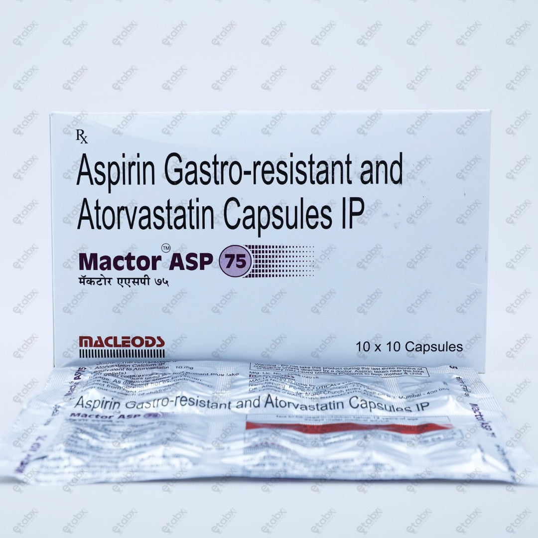 Mactor ASP 75mg Tablet 10's