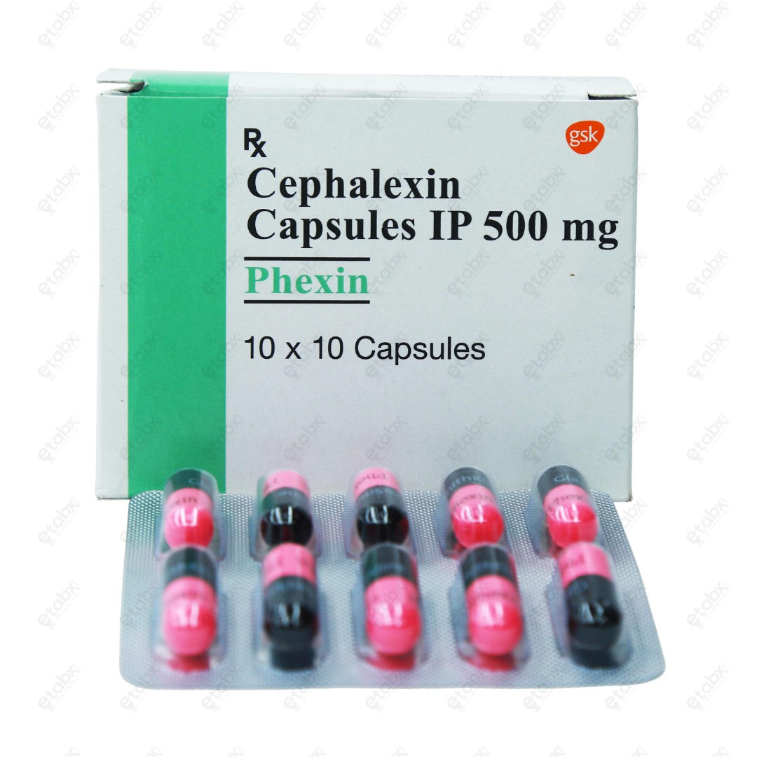 PHEXIN 500mg Capsule 10's