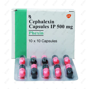 PHEXIN 500mg Capsule 10's