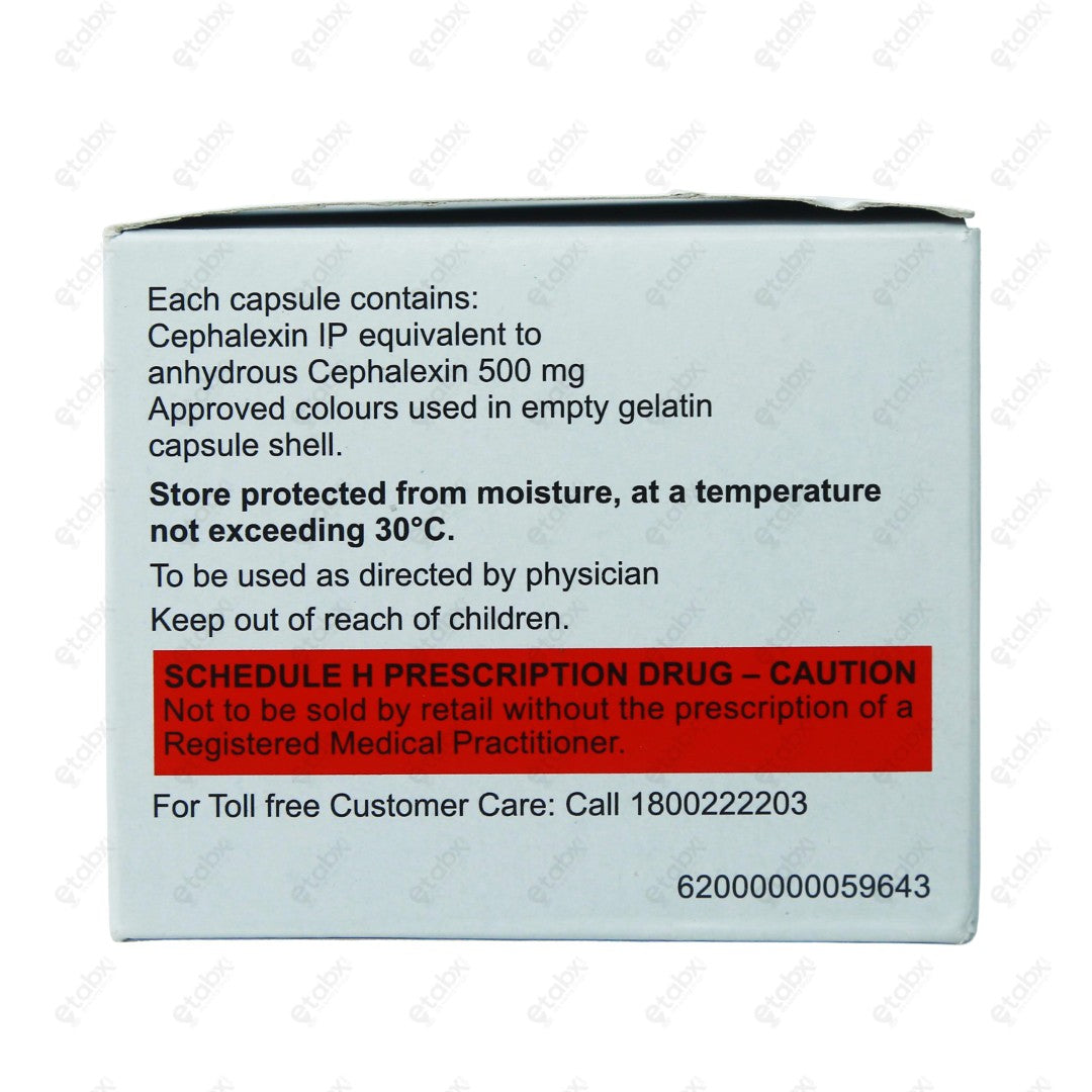 PHEXIN 500mg Capsule 10's