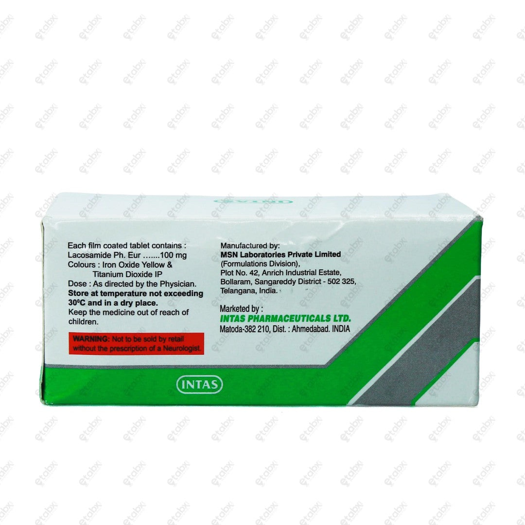 Lacotide 100 Tablet 10's