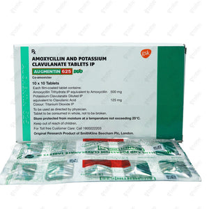 Augmentin 625 Duo Tablet 10's
