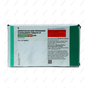 Augmentin 625 Duo Tablet 10's