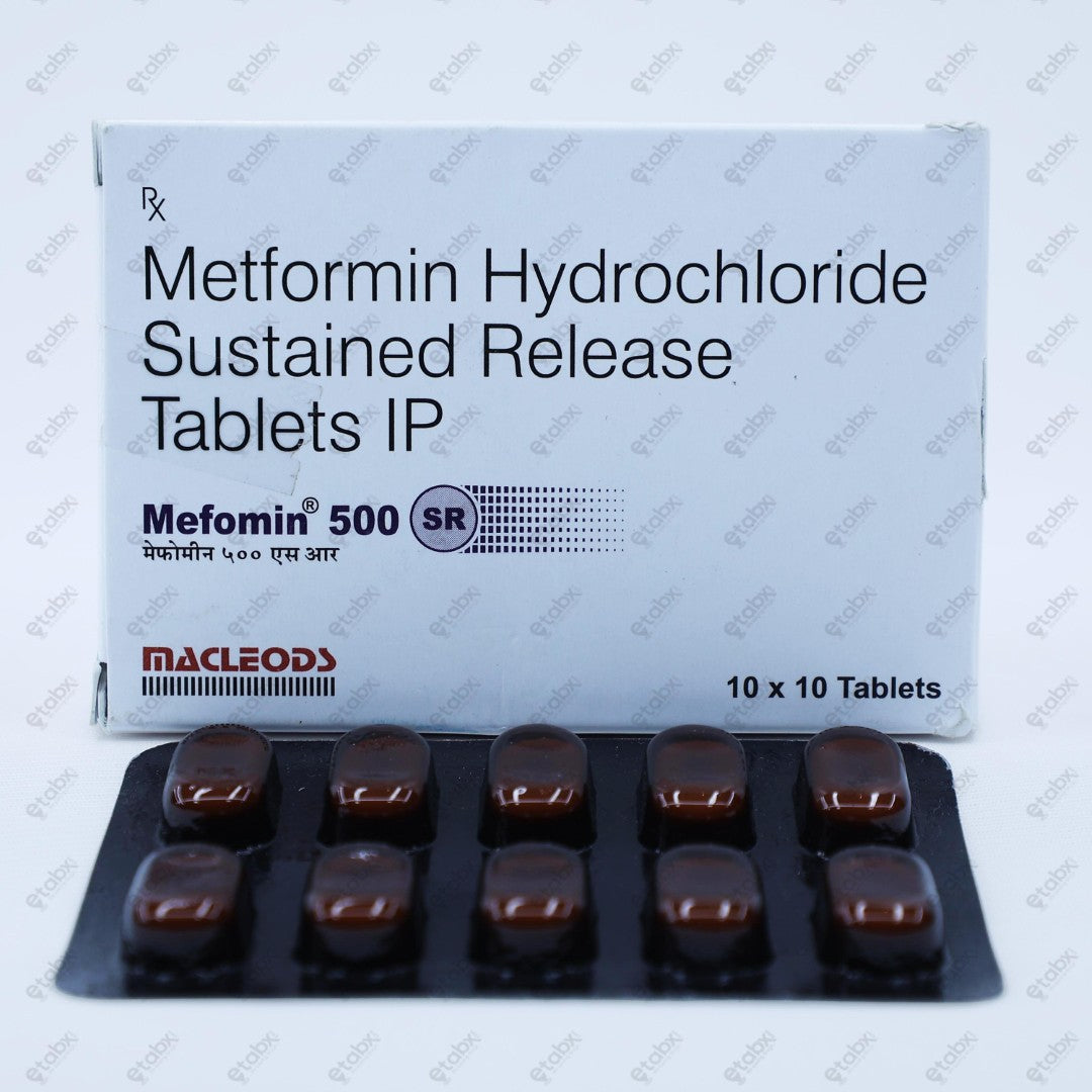 Mefomin SR 500mg Sustained Release Tablet 10's