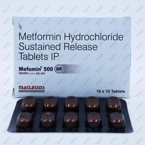 Mefomin SR 500mg Sustained Release Tablet 10's