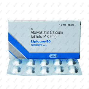 LIPICURE 80mg Tablets (10's)