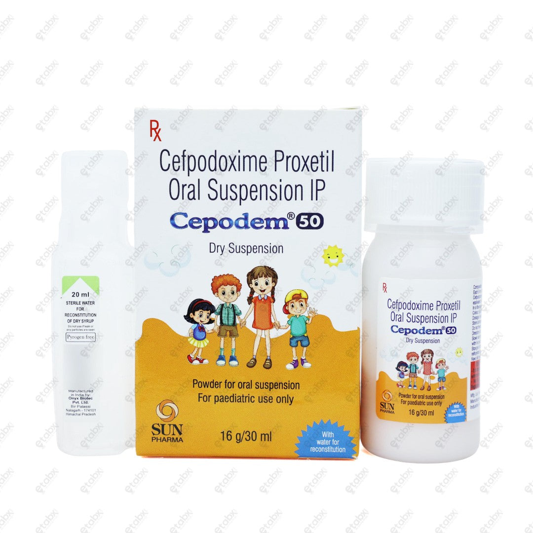 Cepodem 50mg DS Suspensin 30ml