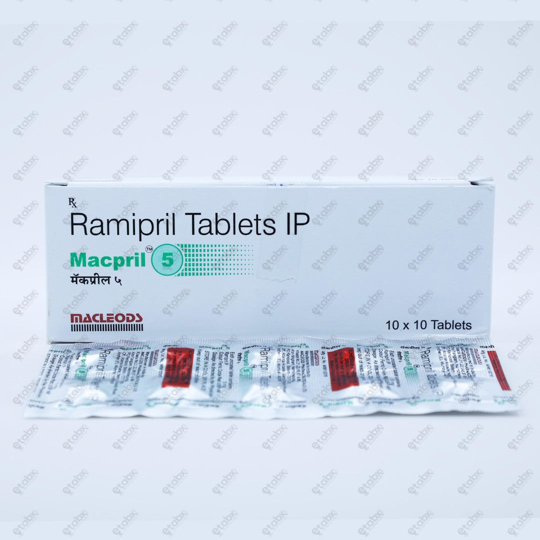 Macpril 5mg Tablet 10's
