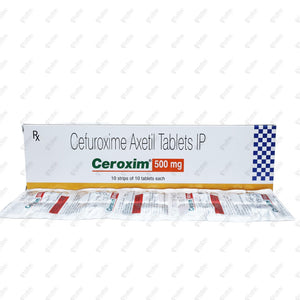 Ceroxim 500mg Tablets 10's