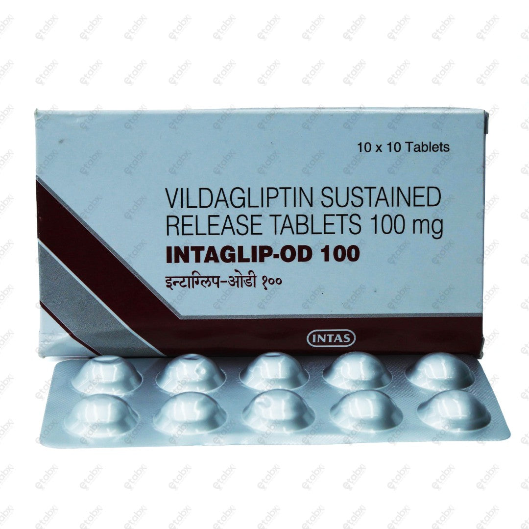 Intaglip OD 100mg Tablet 10's