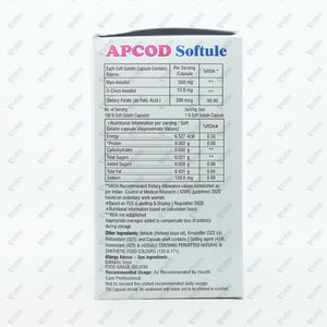 Apcod Softule Capsules 10's