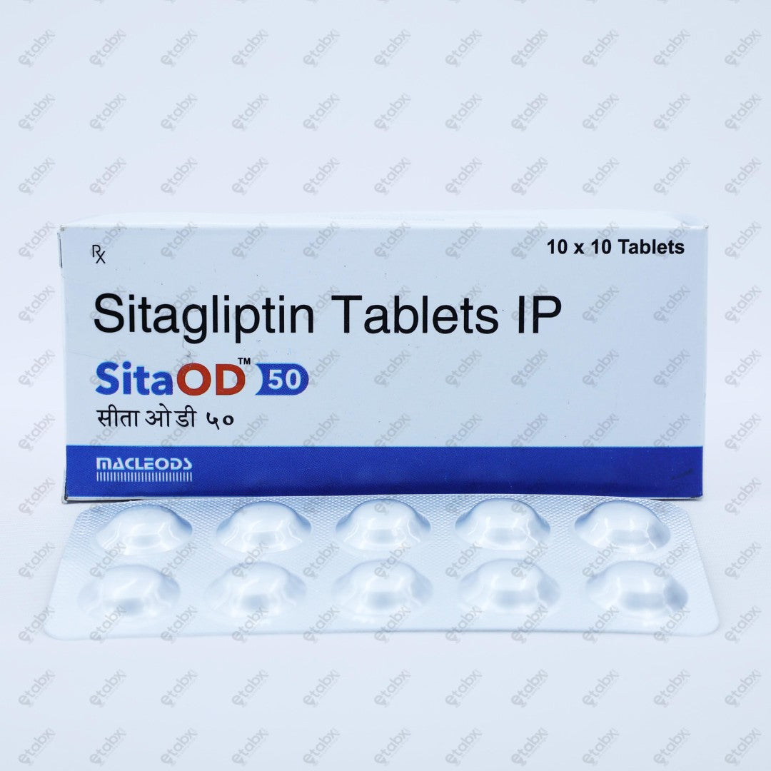 SITA OD 50mg Tablet 10's