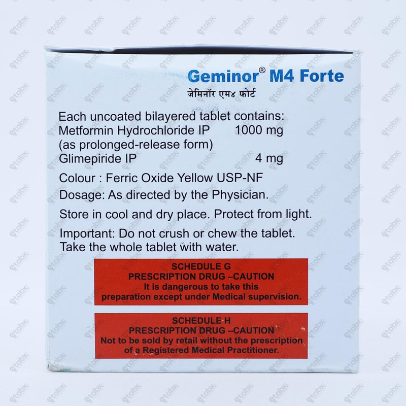 Geminor M4 Forte Tablet 15'S
