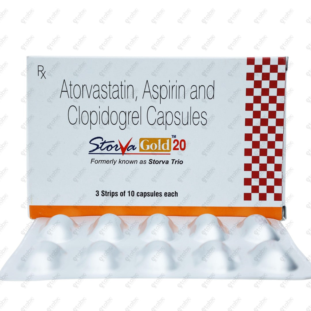 Storva Gold 20mg Tablet 10's