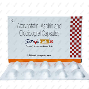 Storva Gold 20mg Tablet 10's