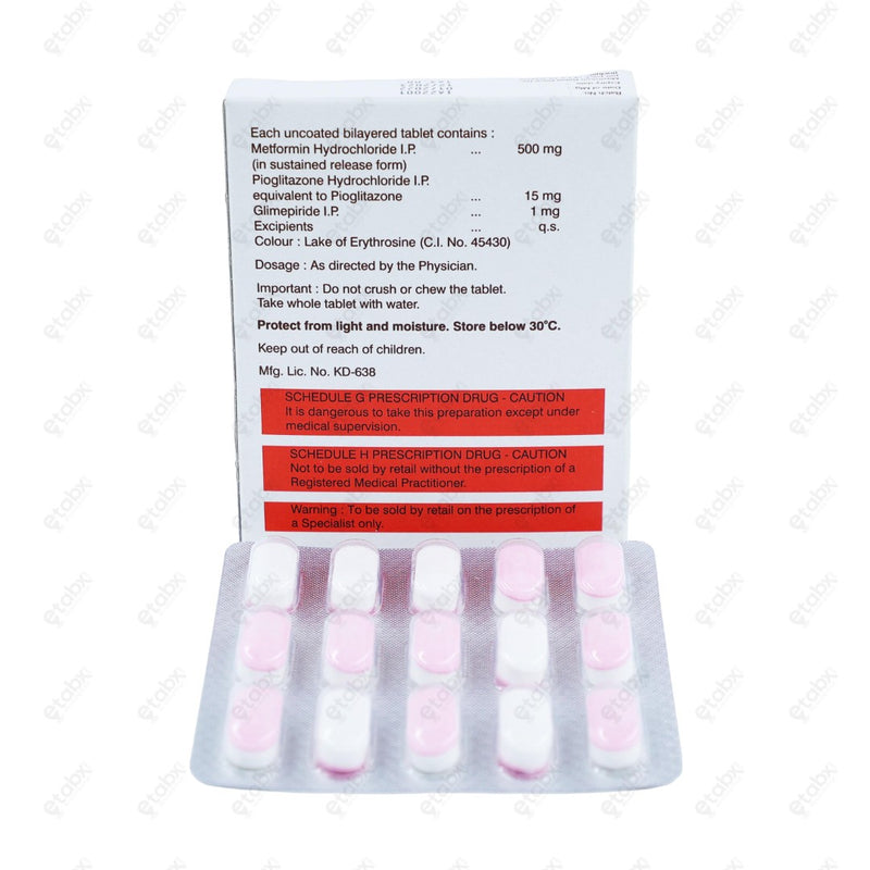 Glyciphage PG1 Tablet 15's