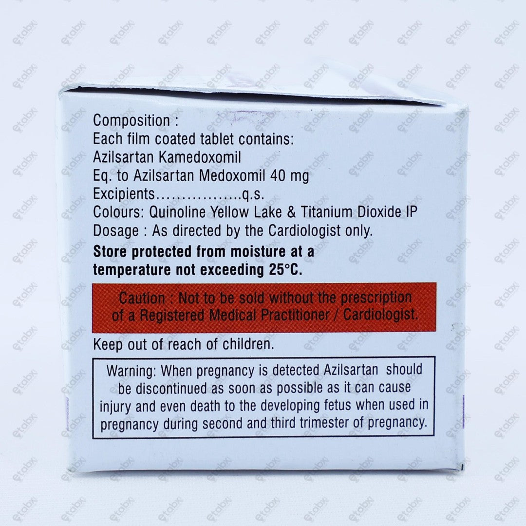 Nexsart 40mg Tablet 10's