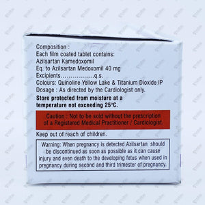 Nexsart 40mg Tablet 10's