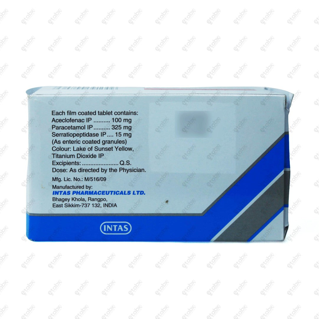 Hifenac SP Tablet 10's