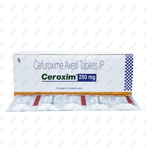Ceroxim 250mg Tablet 10's
