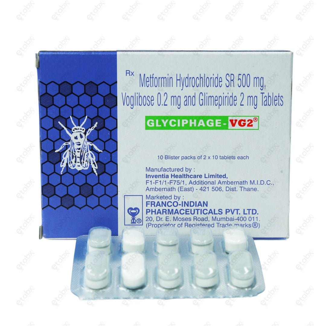 Glyciphage VG2 Tablet 10's