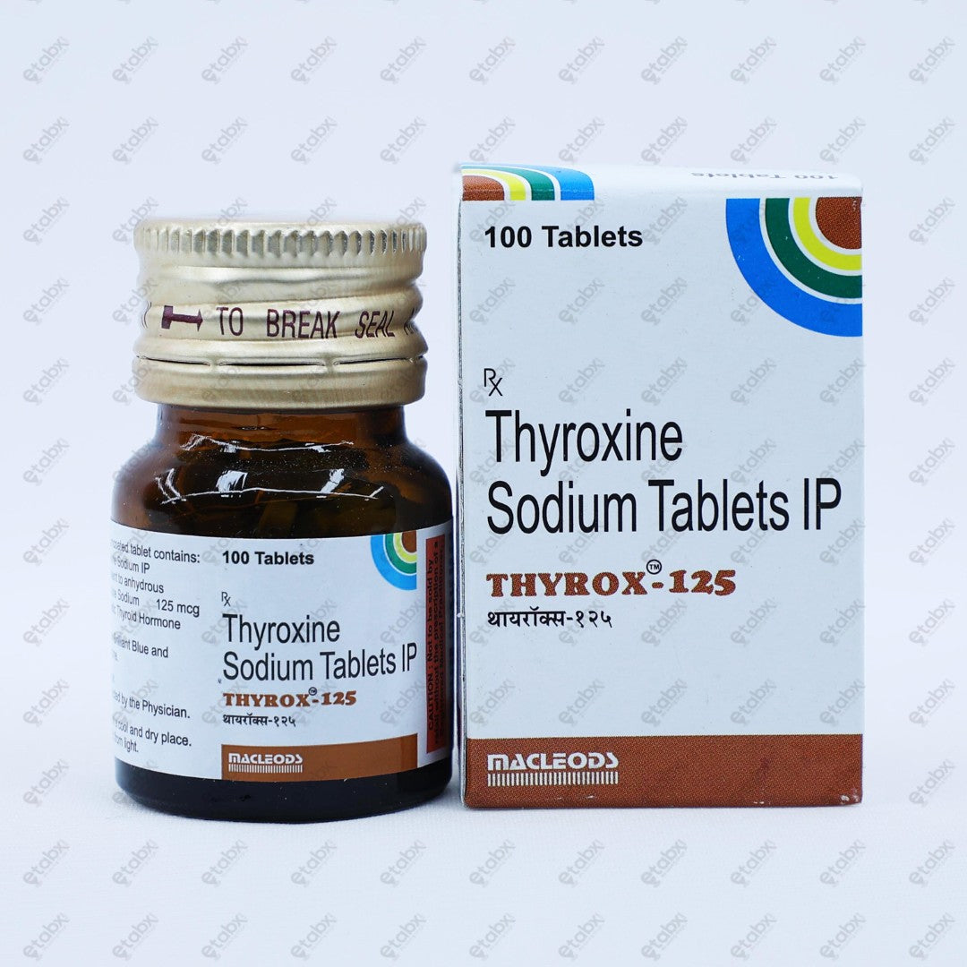 Thyrox 125mcg Tablet 100s