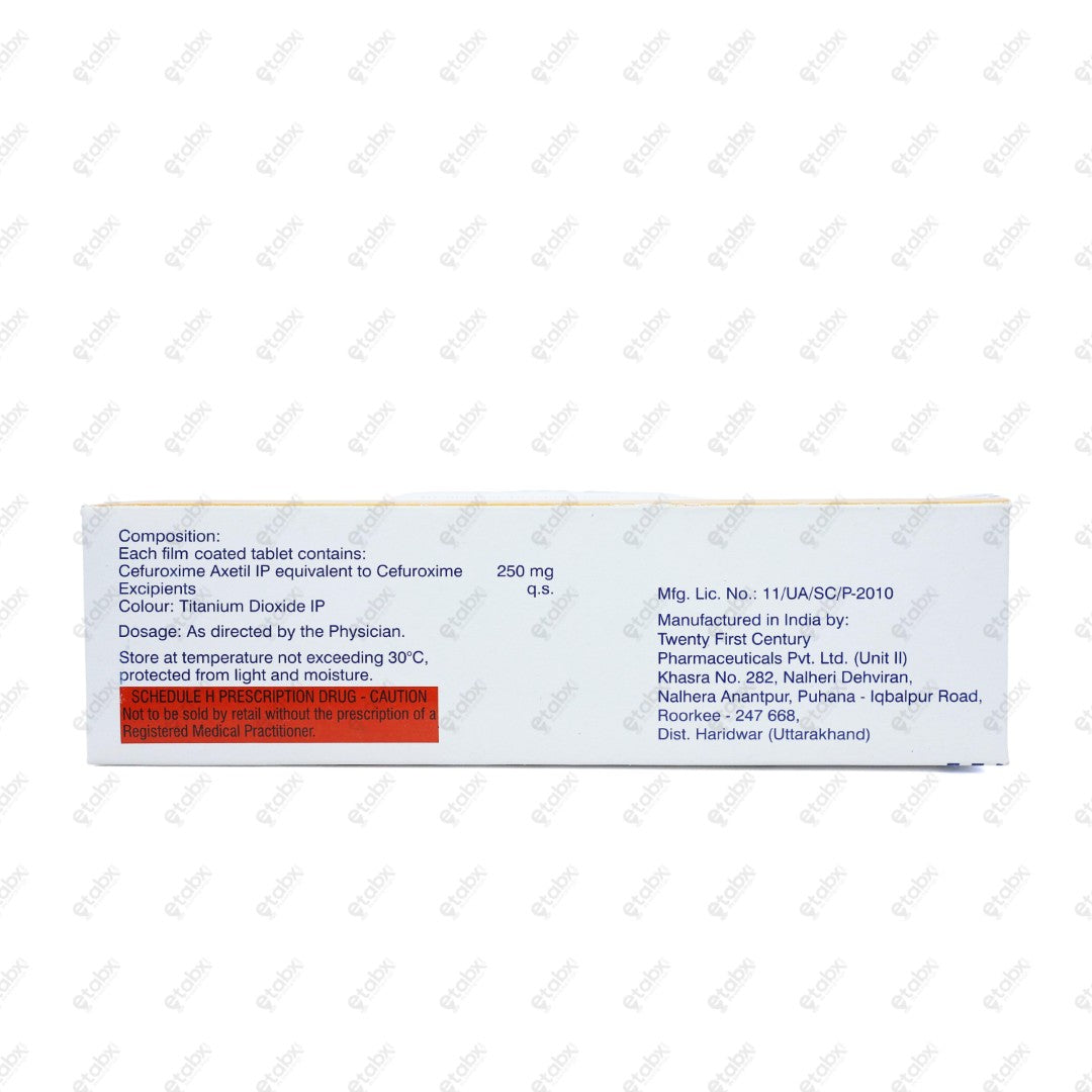 Ceroxim 250mg Tablet 10's