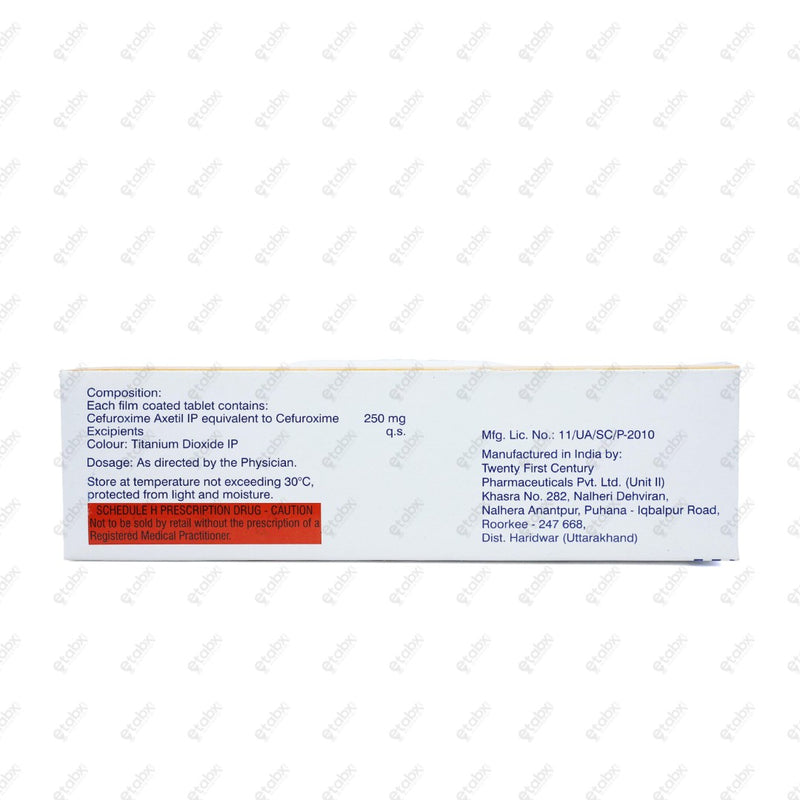 Ceroxim 250mg Tablet 10's
