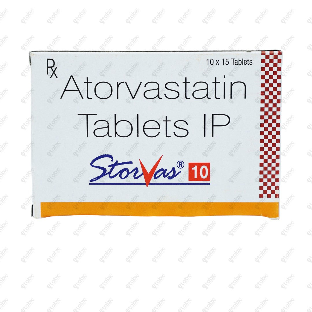 Storvas 10mg Tablet 15's