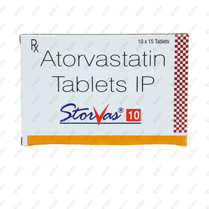Storvas 10mg Tablet 15's