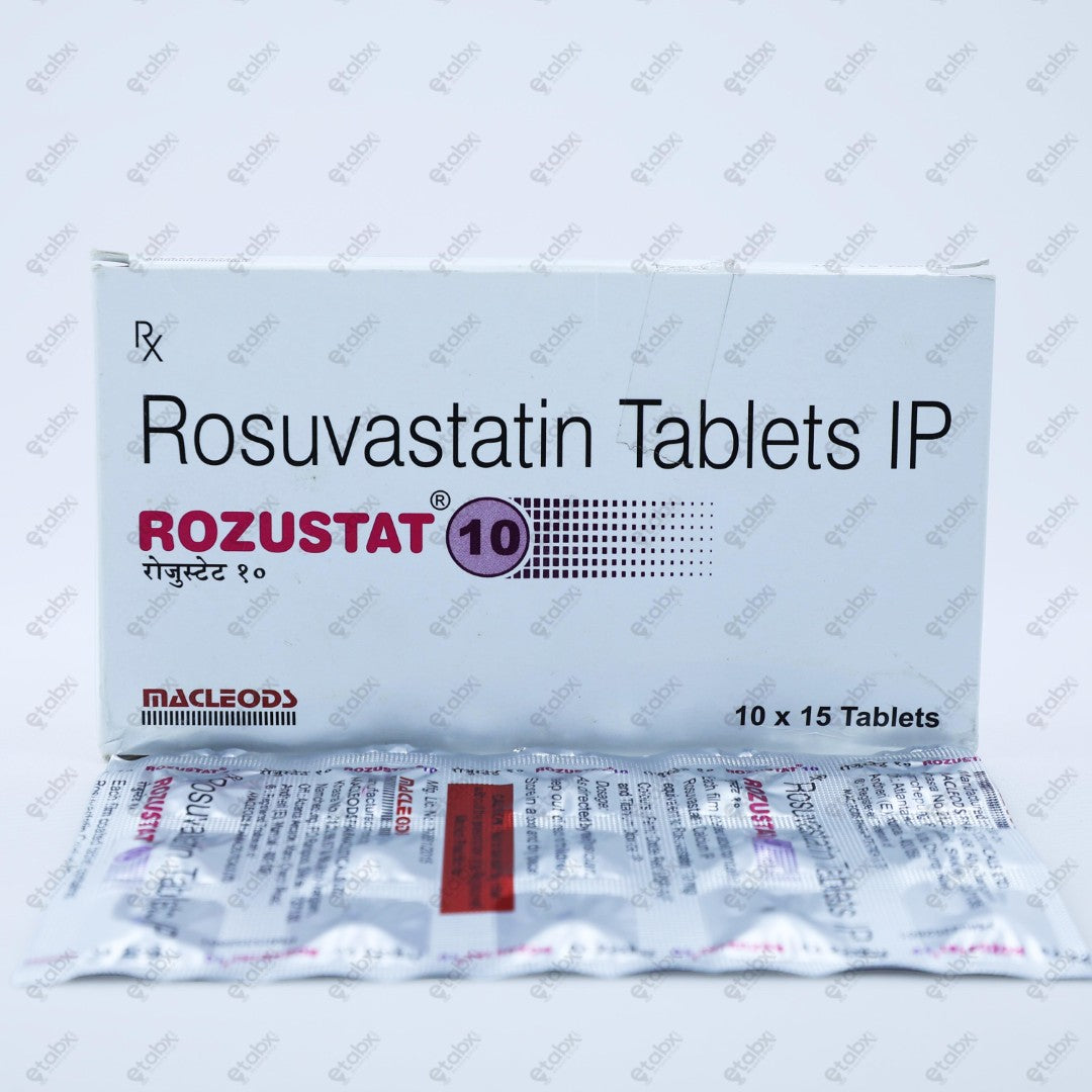 ROZUSTAT 10mg Tablet 15's