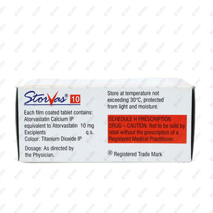 Storvas 10mg Tablet 15's