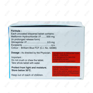 Glyciphage G 0.5MG Tablet 10's