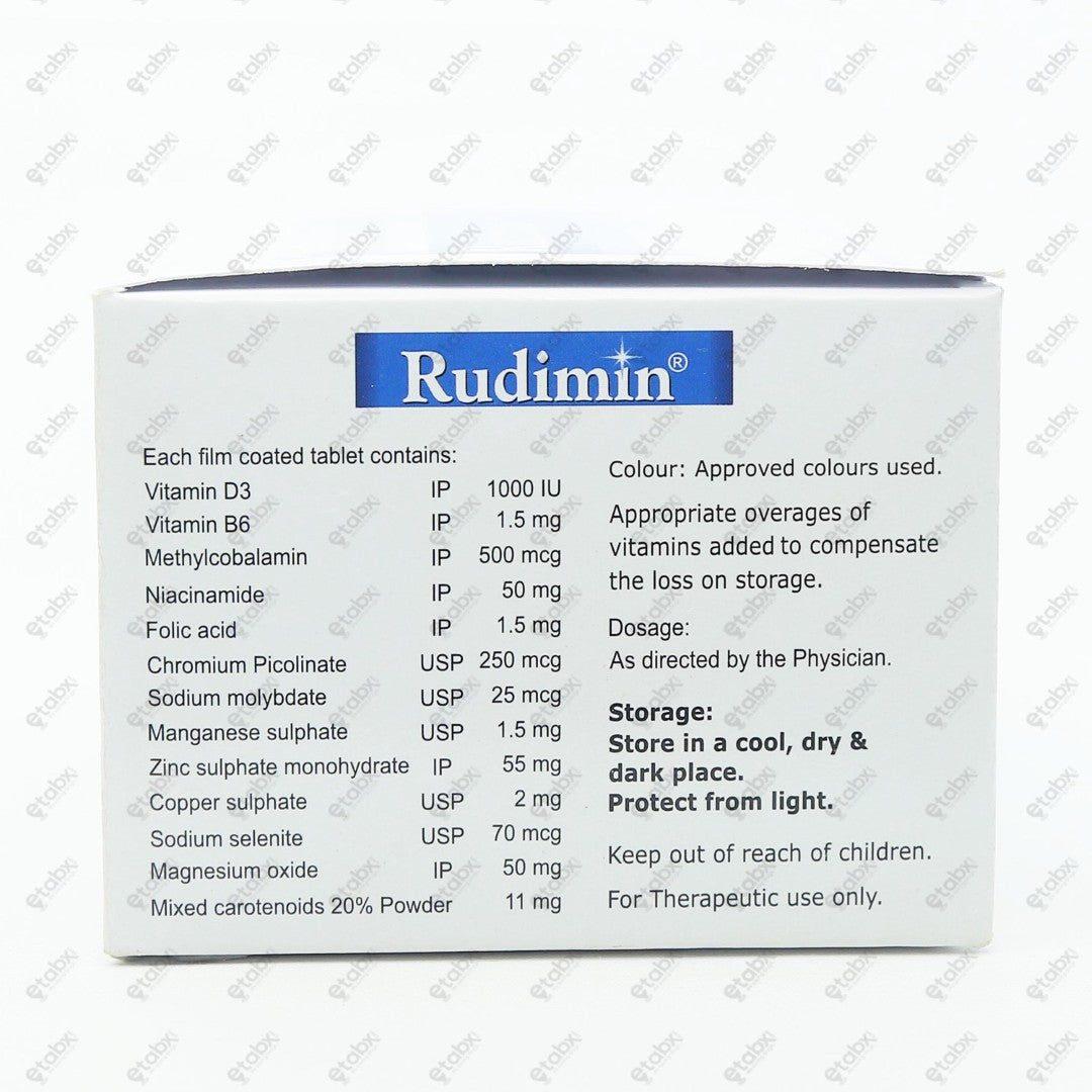 Rudimin Tablet 10's