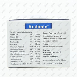 Rudimin Tablet 10's