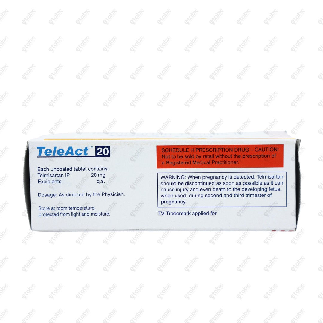 TELEACT 20mg Tablet 20's